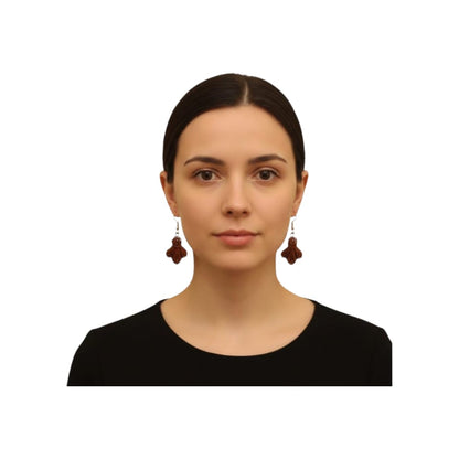 Purely Handmade Lightweight Terracotta Earrings (Danglers)