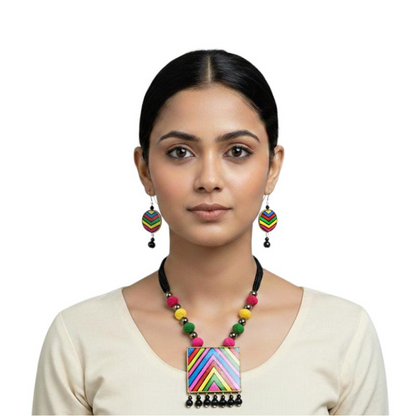 Purely Handmade Glass Jewellery Sets