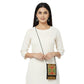 Ajrakh Printed Kutch Embroidery Sling Bag