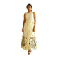 Kantha Stitch Hand Embroidered Women's Cotton Wrap Around Skirt