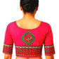 Fash Weave Cotton Silk Madhubani Hand-Painted Blouse Pieces for Women & Girls | Elegant Artisanal Designs Combining Traditional Craftsmanship and Modern Fashion