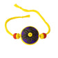 Purely Handmade & Handpainted Clay Rakhi – Unique Artistic Bracelet Rakhi with Traditional Designs