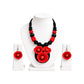 Purely Handmade Clay Jewellery Sets (With Earrings) for Women & Girls
