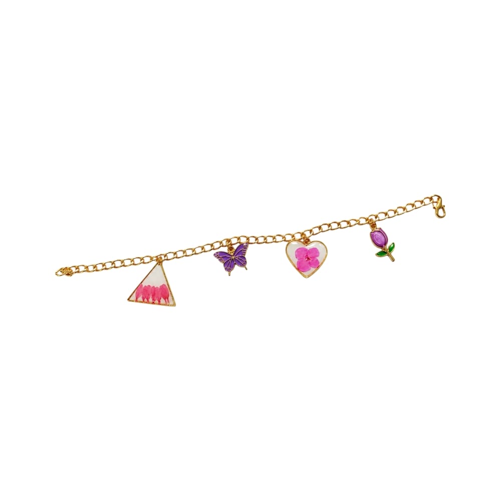 Purely Handmade Resin Bracelets With Chimes