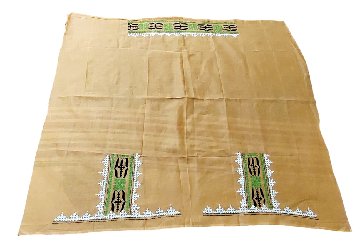 Hand Embroidered Gujarati Stitch Blouse Piece for Women & Girls