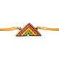 Purely Handmade & Handpainted Terracotta Rakhis for Brother