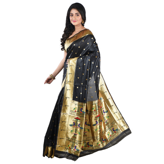 Exquisite Muniya Paithani Silk Sarees For Women & Girls