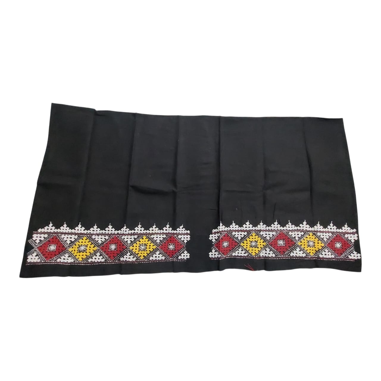 Hand Embroidered Gujarati Stitch Blouse Piece for Women & Girls