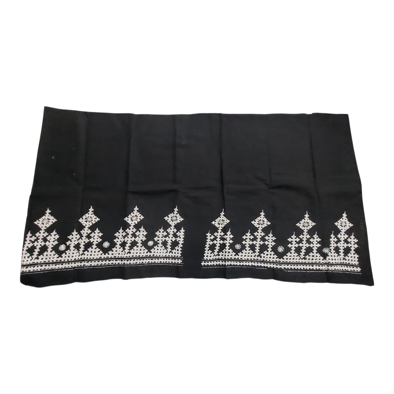 Hand Embroidered Gujarati Stitch Blouse Piece for Women & Girls