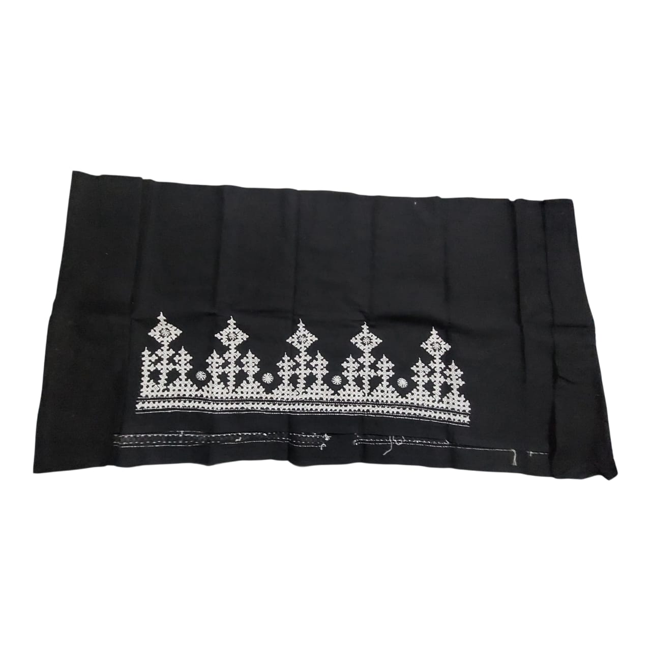 Hand Embroidered Gujarati Stitch Blouse Piece for Women & Girls