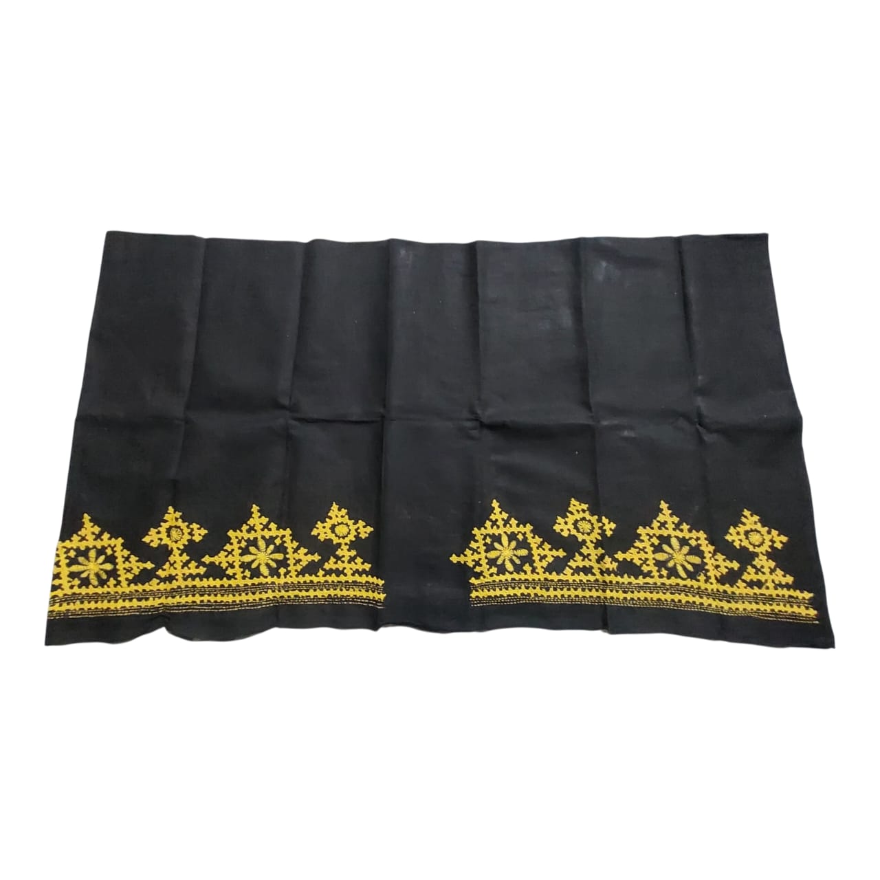 Hand Embroidered Gujarati Stitch Blouse Piece for Women & Girls