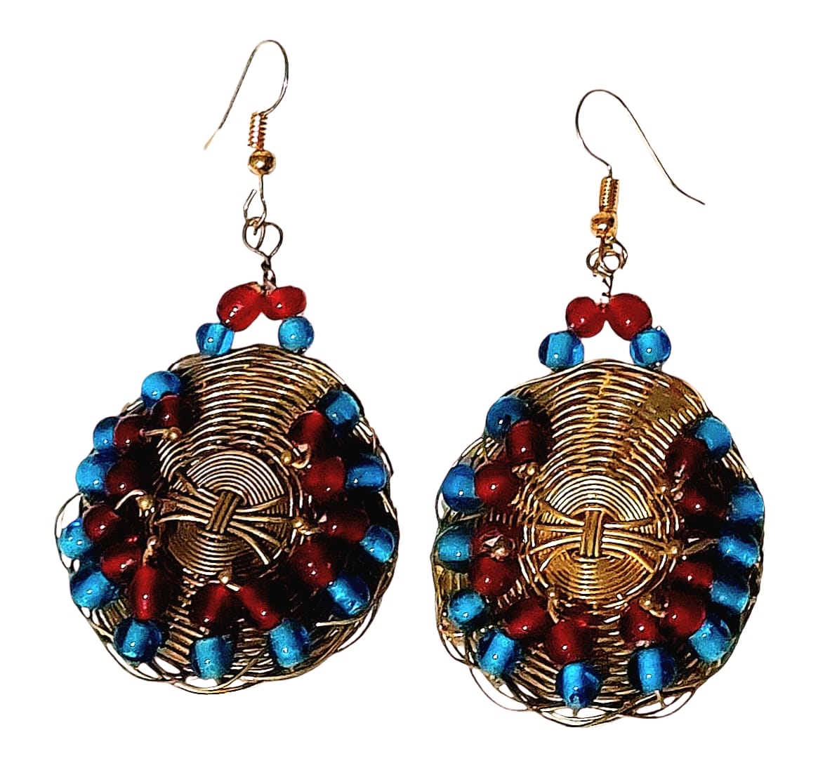 Purely Handmade Brass Earrings