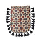 Gajji Silk Ajrakh Printed Leather Crossbody Flip Sling Bag