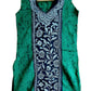 Pure Cotton Hand Printed Kurti (with Sleeve/Sleeveless) with Kantha Hand Embroidery Work