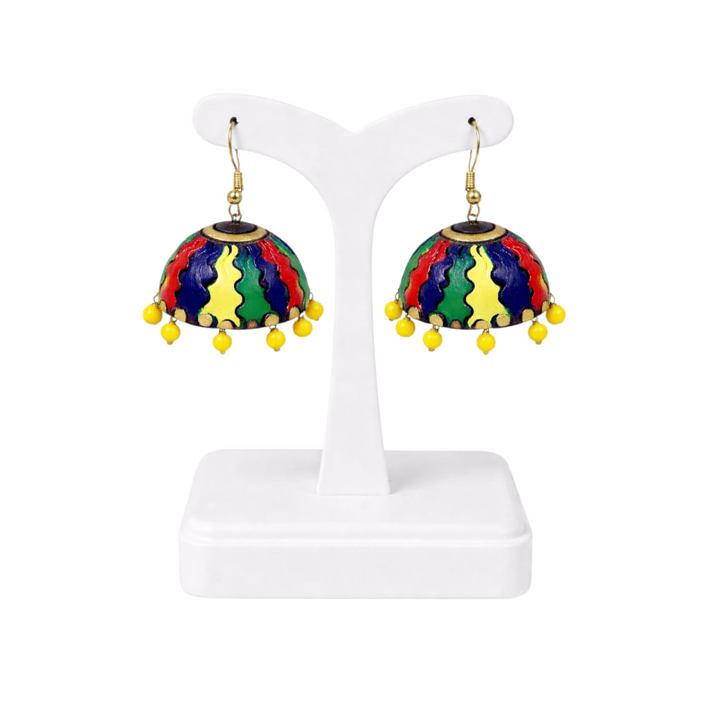 Terracotta Small Jhumka Designer Earrings