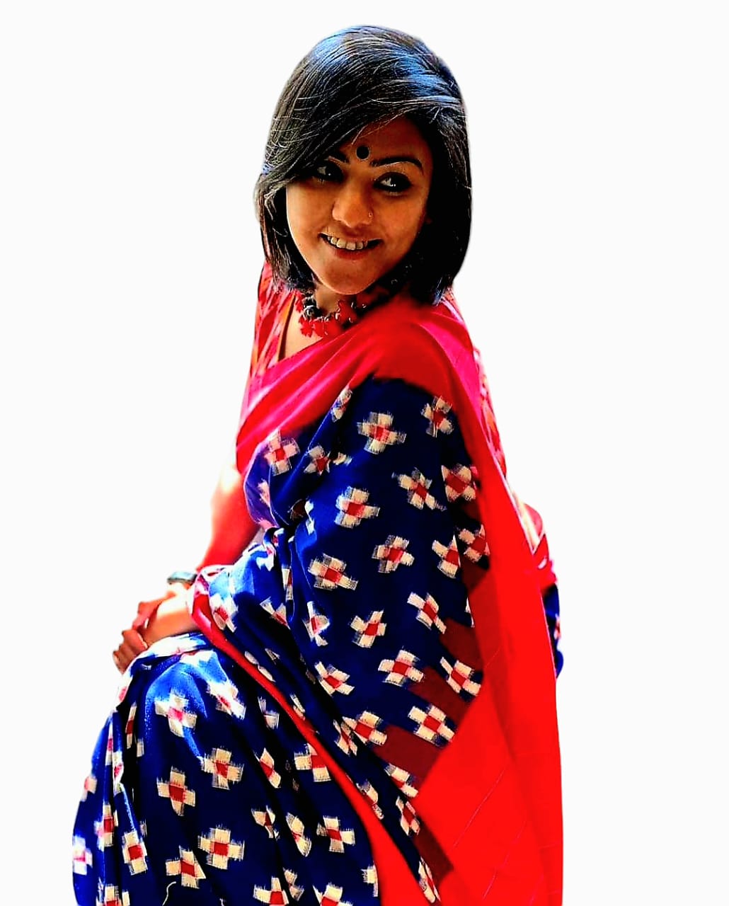 Pure Soft Cotton Hand Block Printed Sarees