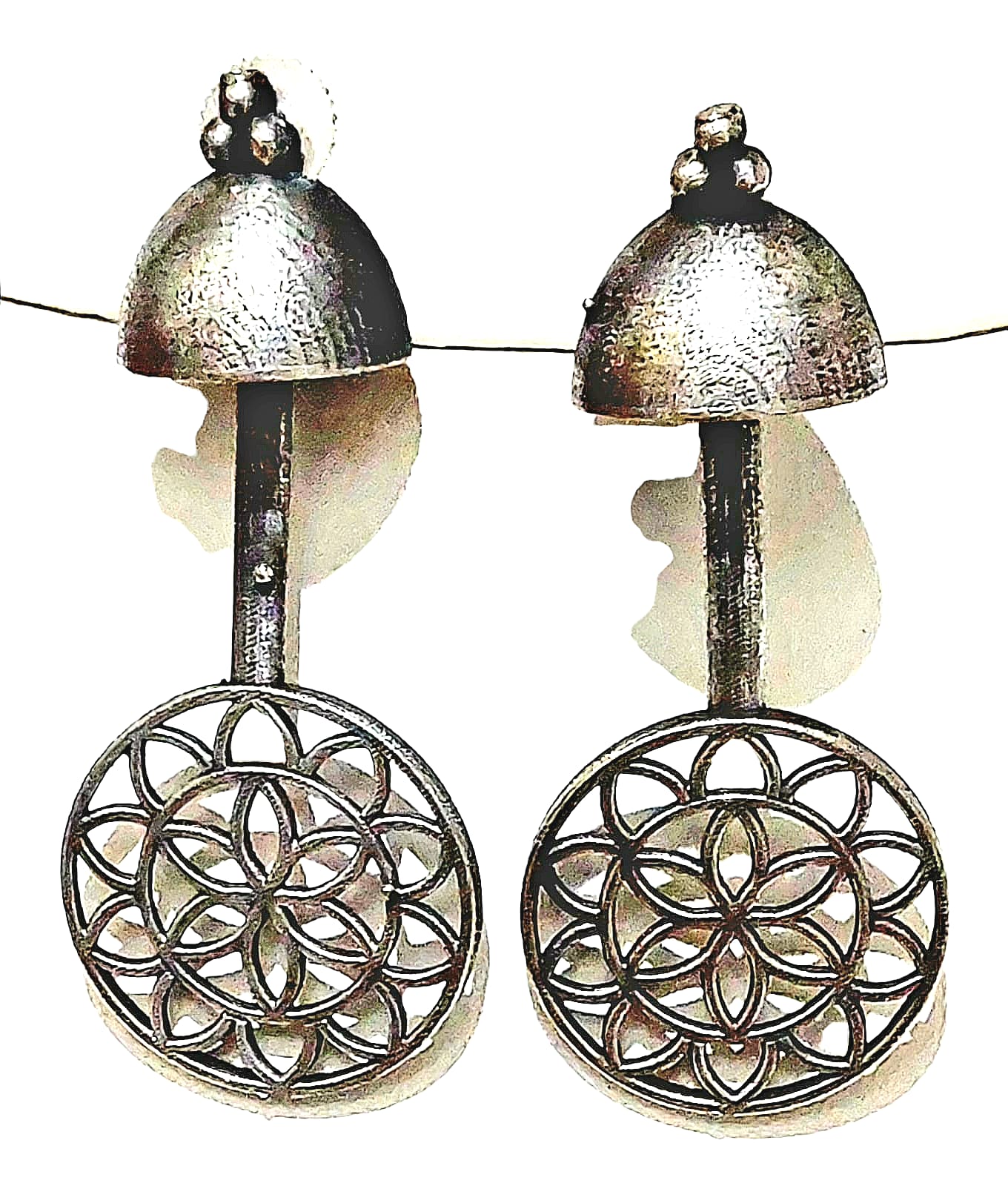 Handcrafted Silver Plated Earrings For Women & Girls