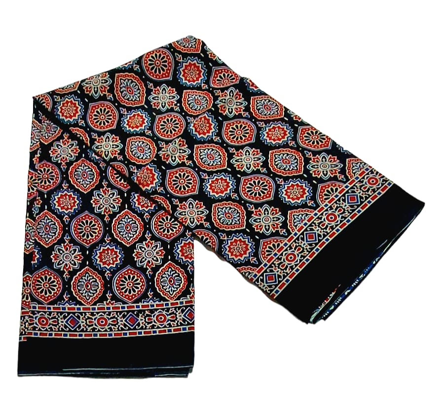 Pure Soft Cotton Hand Block Printed Sarees