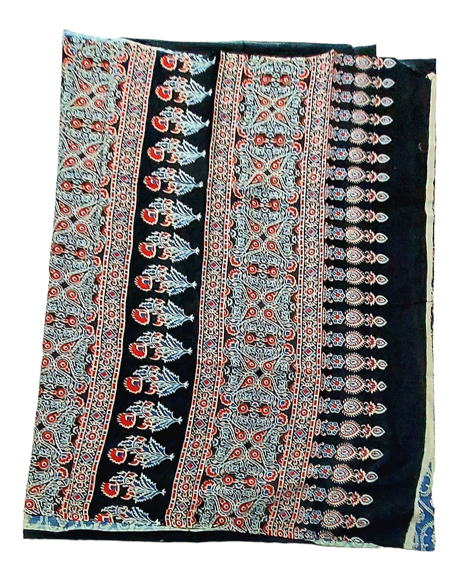 Pure Soft Cotton Hand Block Printed Sarees