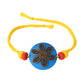 Purely Handmade & Handpainted Clay Rakhi – Unique Artistic Bracelet Rakhi with Traditional Designs
