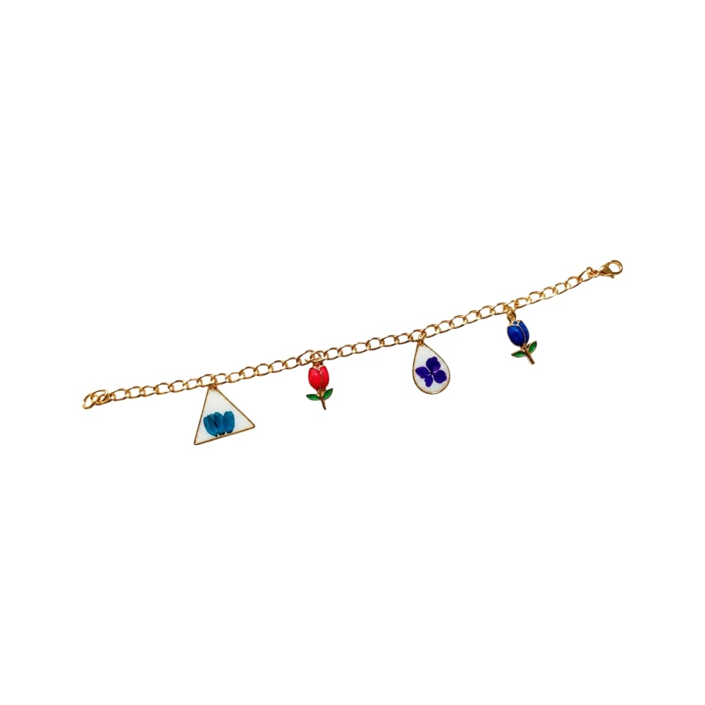 Purely Handmade Resin Bracelets With Chimes