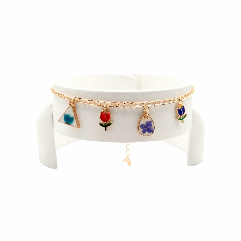 Purely Handmade Resin Bracelets With Chimes