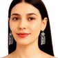Handcrafted Silver Plated Earrings For Women & Girls