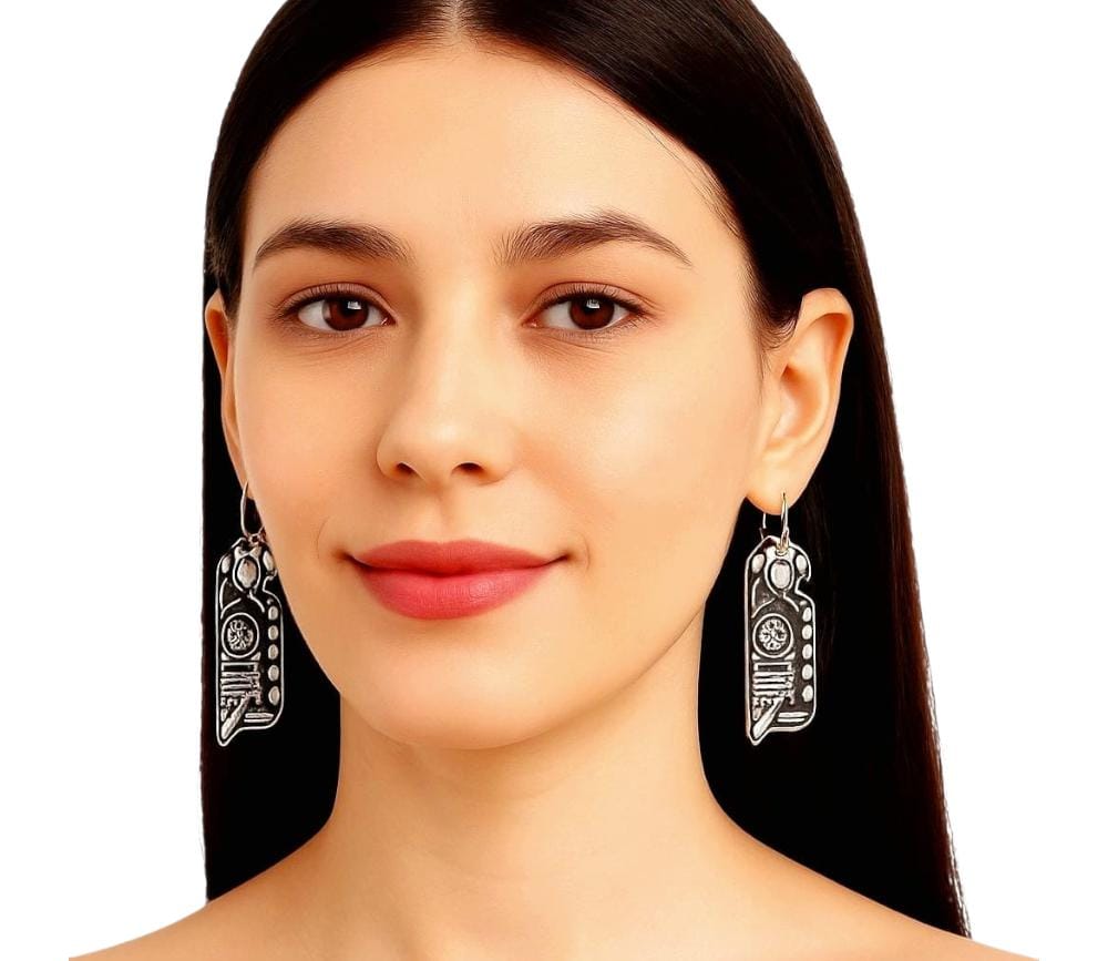 Handcrafted Silver Plated Earrings For Women & Girls