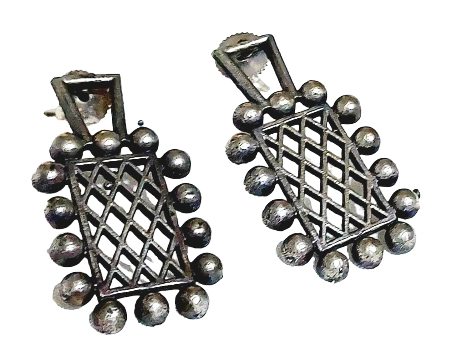 Handcrafted Silver Plated Earrings For Women & Girls