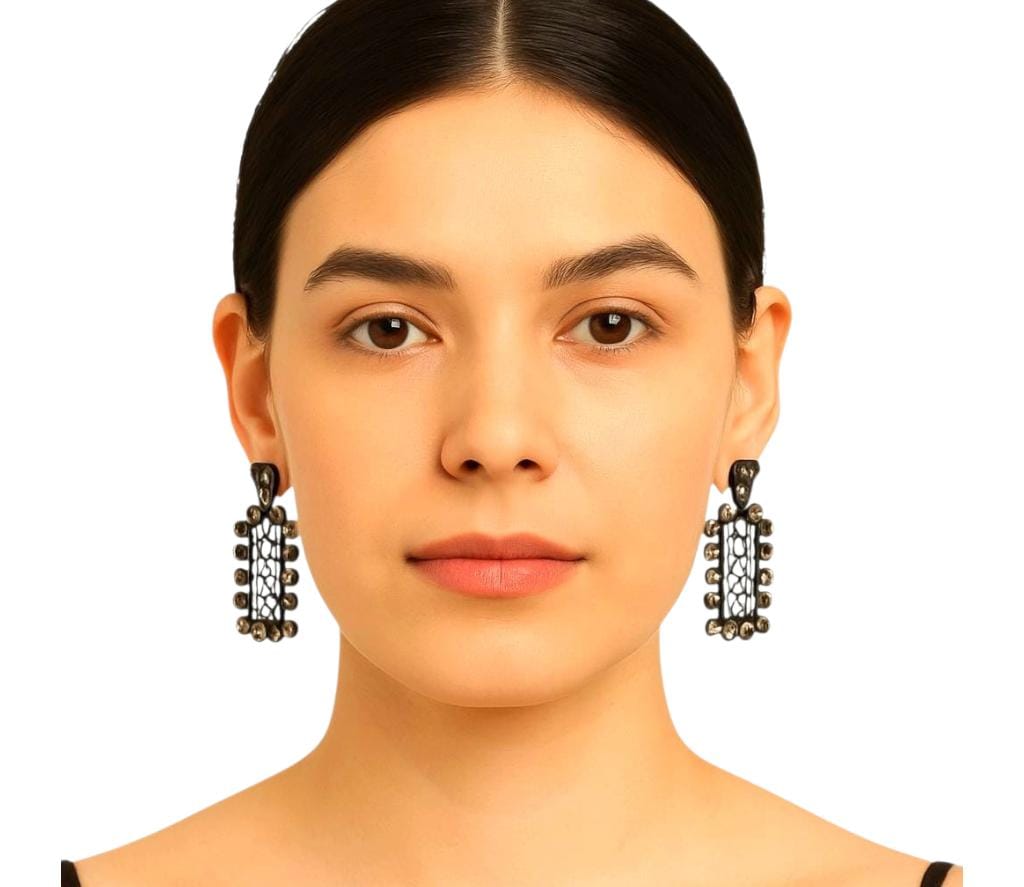 Handcrafted Silver Plated Earrings For Women & Girls