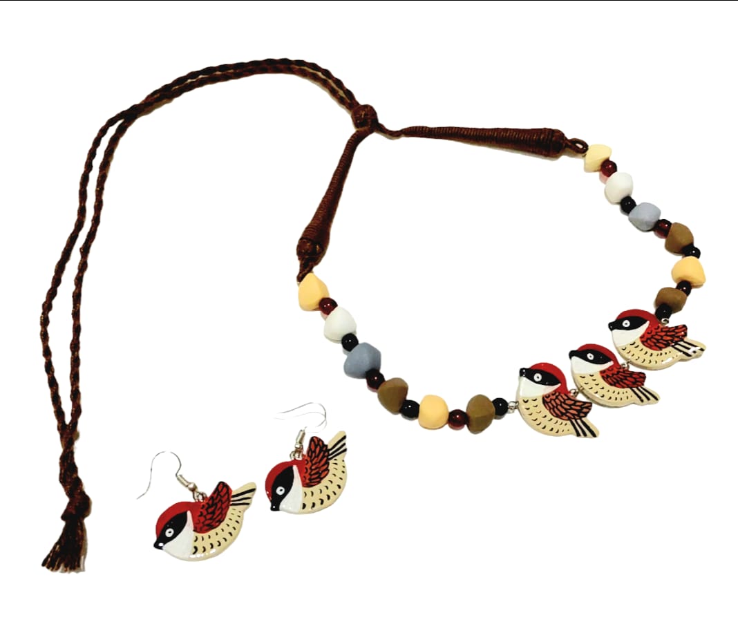 Premium Purely Handmade Clay Jewellery Sets for Women & Girls