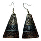 Purely Handmade Brass Earrings