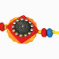 Purely Handmade & Handpainted Clay Rakhi – Unique Artistic Bracelet Rakhi with Traditional Designs
