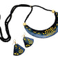 Handmade Terracotta Collar Necklace Set