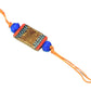 Purely Handmade & Handpainted Terracotta Rakhis for Brother