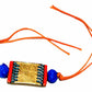 Purely Handmade & Handpainted Terracotta Rakhis for Brother