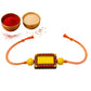 Purely Handmade & Handpainted Terracotta Rakhis for Brother