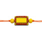Purely Handmade & Handpainted Terracotta Rakhis for Brother