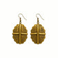 Purely Handmade Brass Earrings