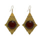 Purely Handmade Brass Earrings