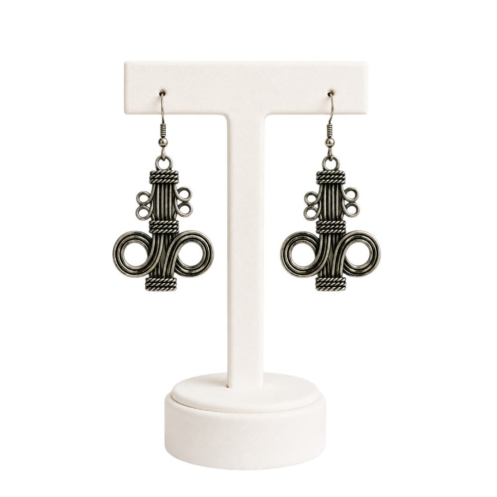 Purely Handmade Brass Earrings