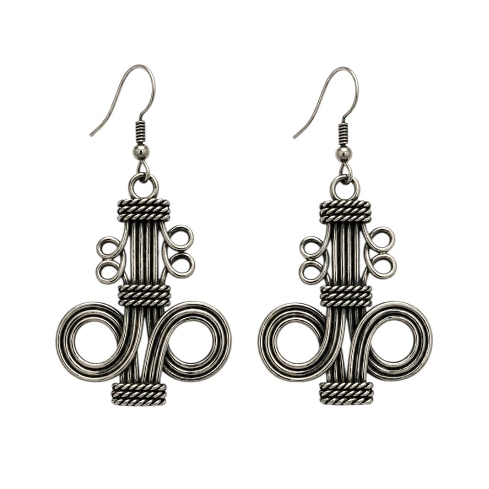 Purely Handmade Brass Earrings
