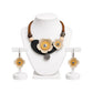 Purely Handmade Clay Jewellery Sets (With Earrings) for Women & Girls
