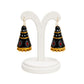 Cone-Shaped Bell Structure (Jhumka hook style) Dangler Earrings