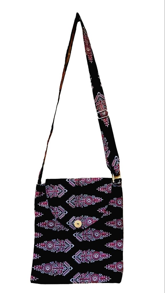 Ajrakh Printed Sling Bag