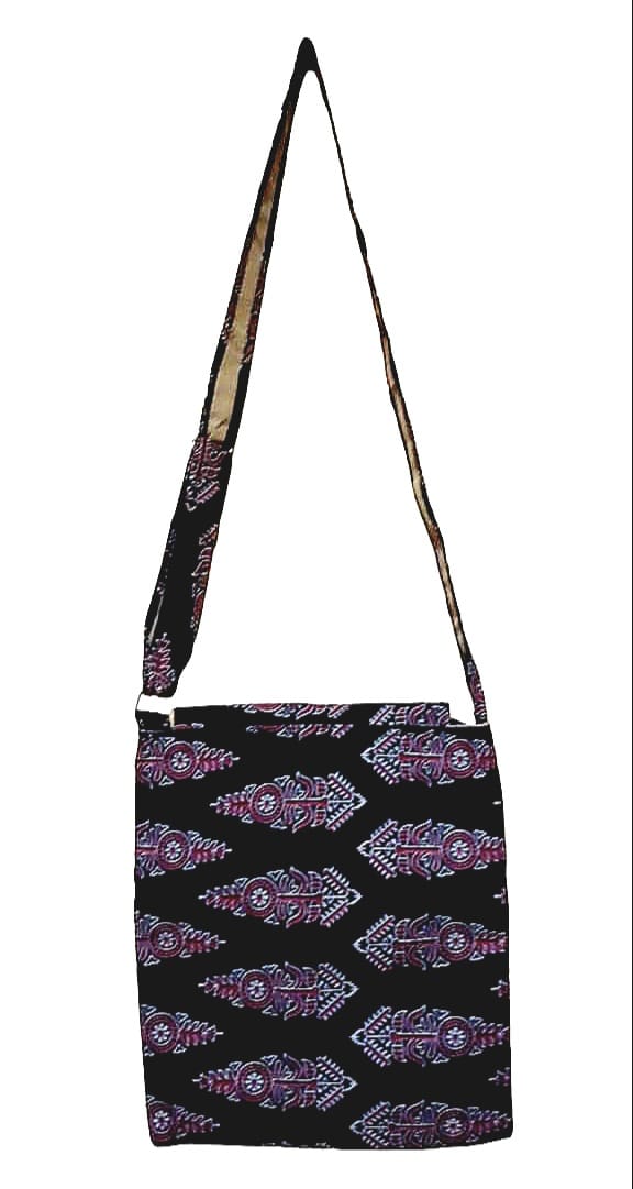 Ajrakh Printed Sling Bag