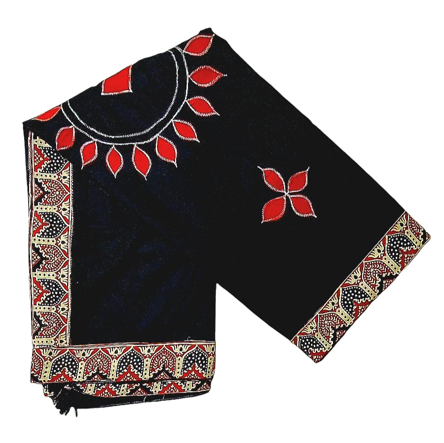 Handwoven Applique Patchwork Shawls for Women & Girls