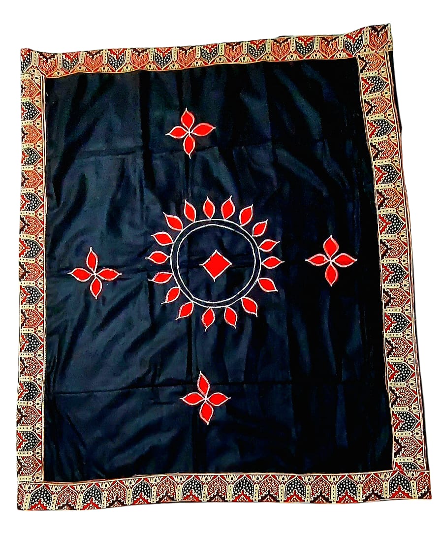 Handwoven Applique Patchwork Shawls for Women & Girls