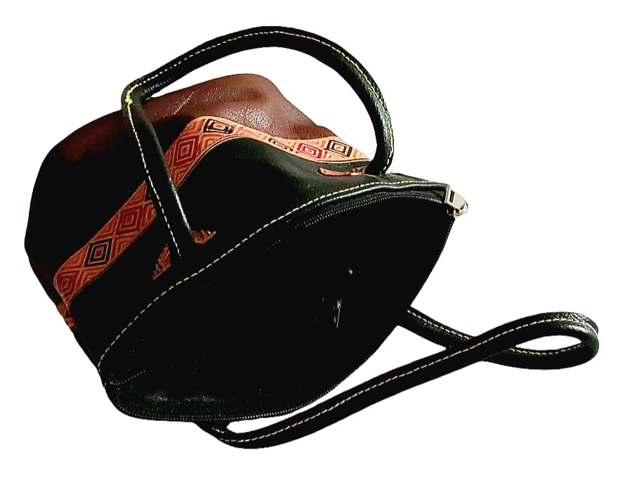 Pure Leather Handcrafted Tote Bag