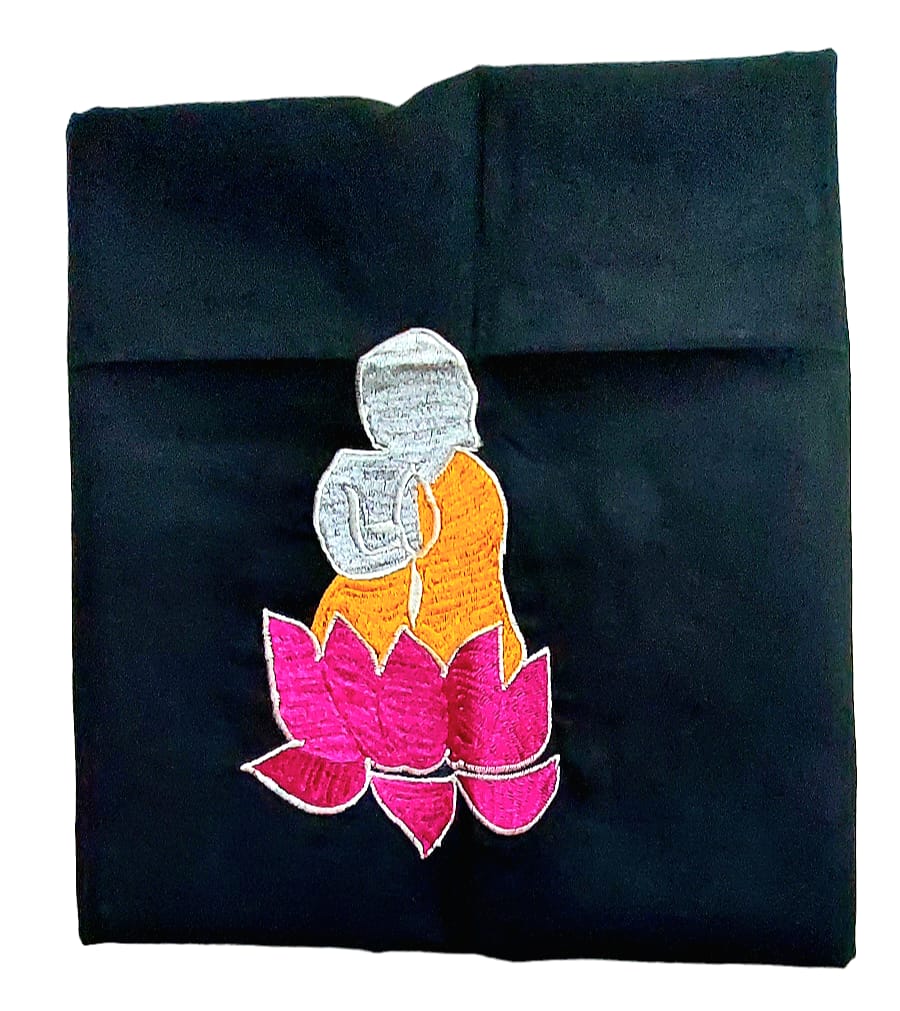 Hand Embroidered Hand Stitched Designer Premium Cotton Blouse Piece